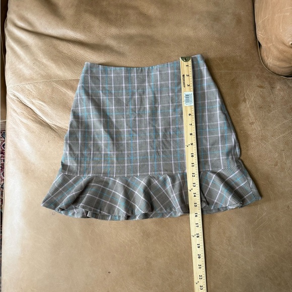 Aritzia Sunday Best Plaid Pencil Skirt Y2K Schoolgirl Academia Preppy Size 2 - Picture 3 of 9